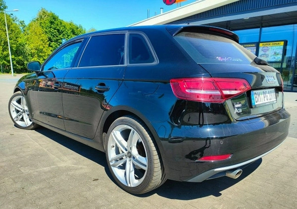 Audi A3 cena 64300 przebieg: 159000, rok produkcji 2016 z Szubin małe 137